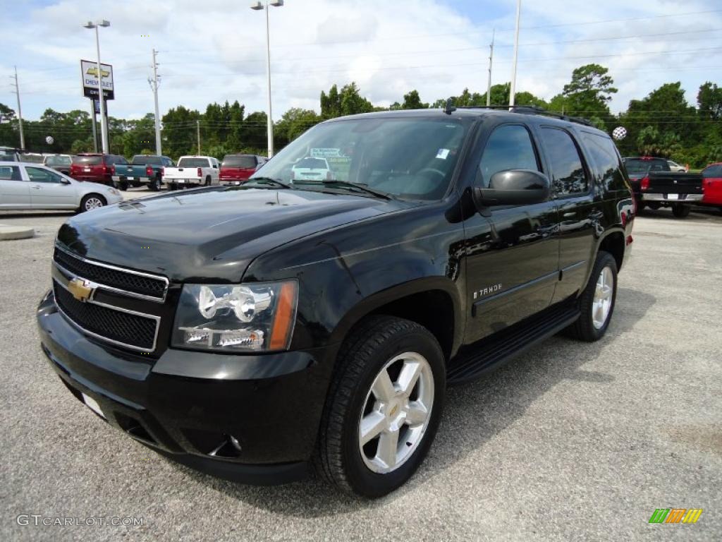 Black Chevrolet Tahoe