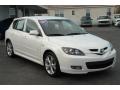 Crystal White Pearl - MAZDA3 s Sport Hatchback Photo No. 1