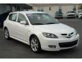 2007 Crystal White Pearl Mazda MAZDA3 s Sport Hatchback  photo #1