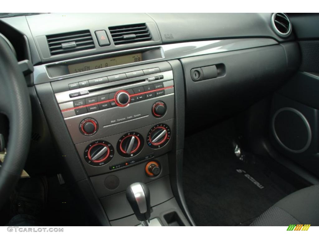 2007 MAZDA3 s Sport Hatchback - Crystal White Pearl / Black photo #36