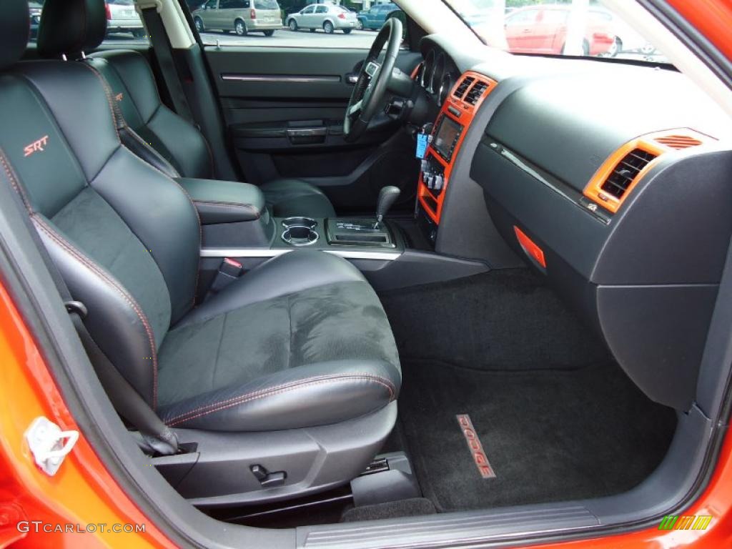 2009 Charger SRT-8 Super Bee - HEMI Orange Pearl / Dark Slate Gray photo #22