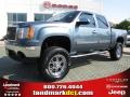 2008 Stealth Gray Metallic GMC Sierra 1500 SLE Crew Cab 4x4  photo #1