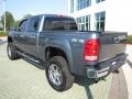 2008 Stealth Gray Metallic GMC Sierra 1500 SLE Crew Cab 4x4  photo #3