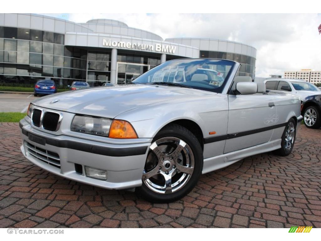 1999 3 Series 328i Convertible - Titanium Silver Metallic / Grey photo #1