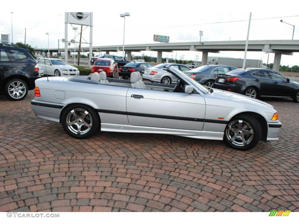 1999 3 Series 328i Convertible - Titanium Silver Metallic / Grey photo #6