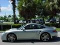 2007 GT Silver Metallic Porsche 911 Turbo Coupe  photo #6