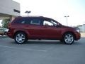 2010 Inferno Red Crystal Pearl Coat Dodge Journey SXT  photo #2