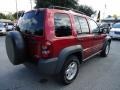 2007 Inferno Red Crystal Pearl Jeep Liberty Sport  photo #12
