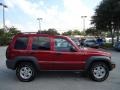 2007 Inferno Red Crystal Pearl Jeep Liberty Sport  photo #13