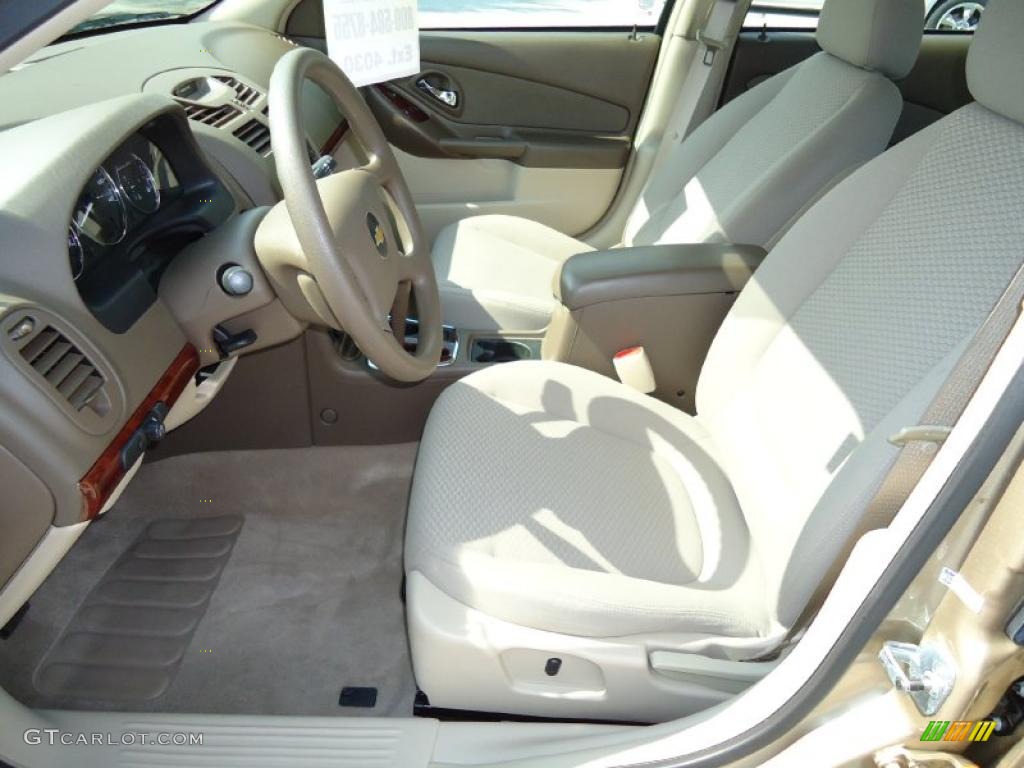 2007 Malibu LS Sedan - Sandstone Metallic / Cashmere Beige photo #5