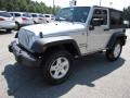 2010 Bright Silver Metallic Jeep Wrangler Sport 4x4  photo #3