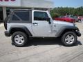 2010 Bright Silver Metallic Jeep Wrangler Sport 4x4  photo #7