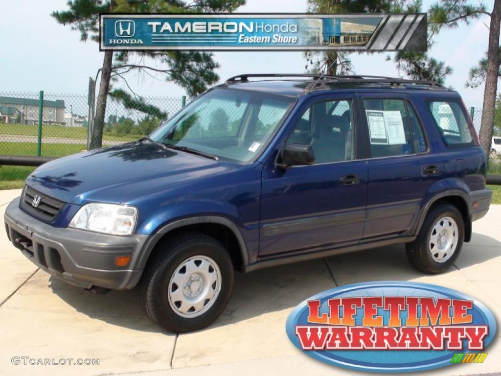 1998 CR-V LX 4WD - Supermarine Blue Pearl / Charcoal photo #1