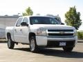 2008 Summit White Chevrolet Silverado 1500 LT Crew Cab 4x4  photo #2