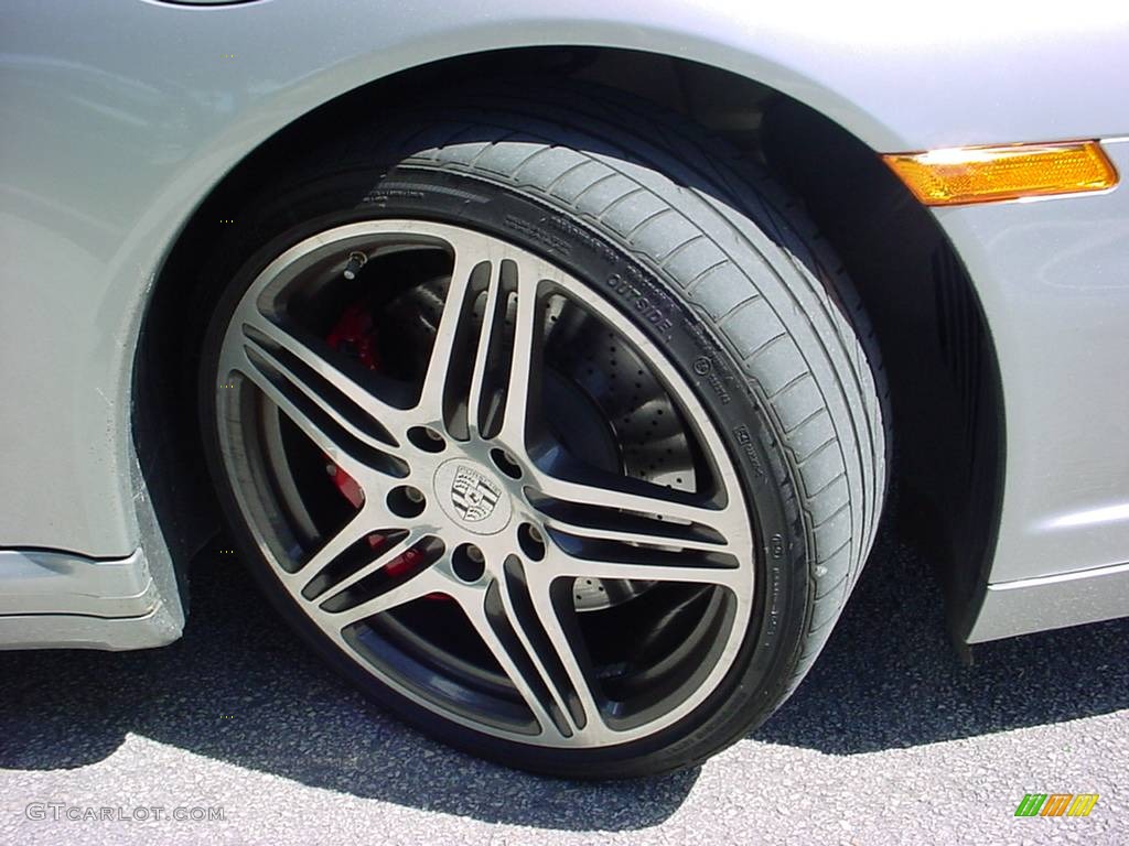 2007 911 Turbo Coupe - GT Silver Metallic / Terracotta photo #16