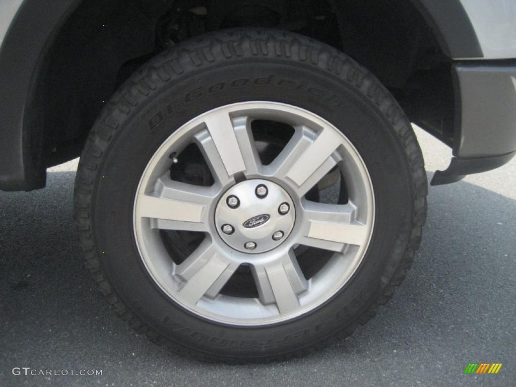 2006 F150 FX4 SuperCrew 4x4 - Silver Metallic / Black photo #50
