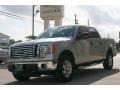 2010 Ingot Silver Metallic Ford F150 XLT SuperCrew 4x4  photo #2