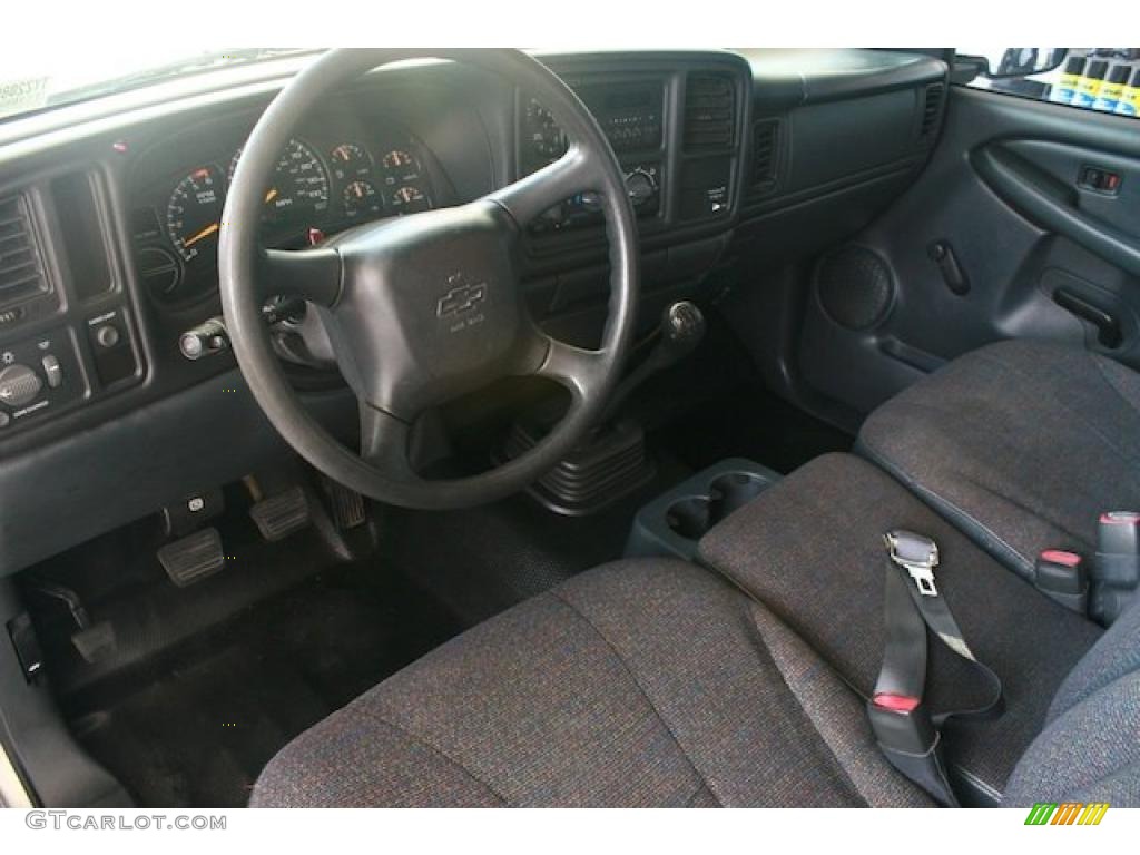 2000 Silverado 1500 Regular Cab - Light Pewter Metallic / Graphite photo #16