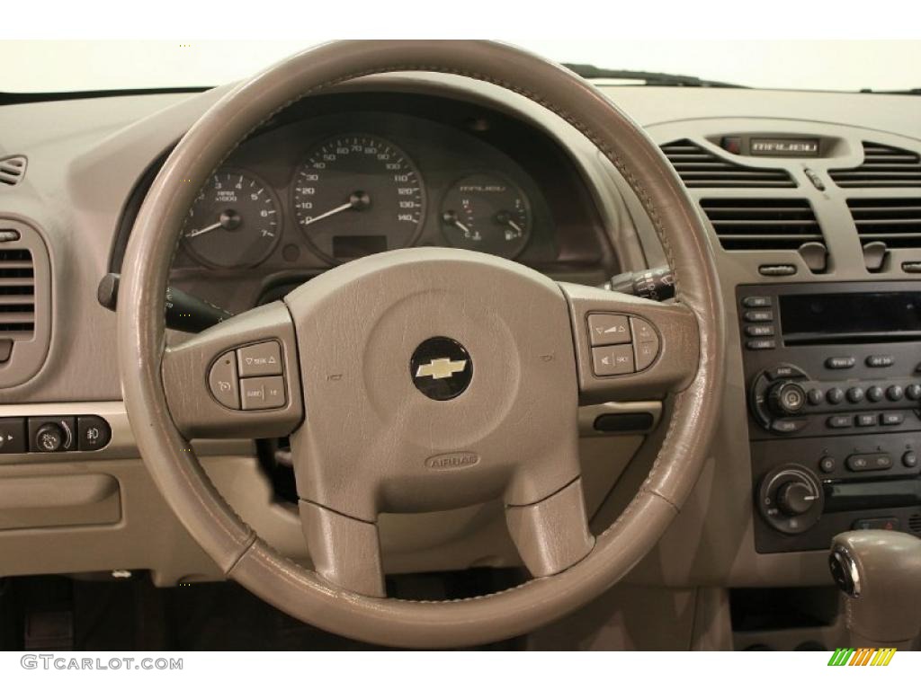 2005 Malibu LT V6 Sedan - White / Neutral Beige photo #12