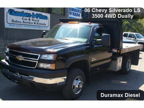 2006 Chevrolet Silverado 3500 LS Regular Cab 4x4 Chassis Data, Info and Specs