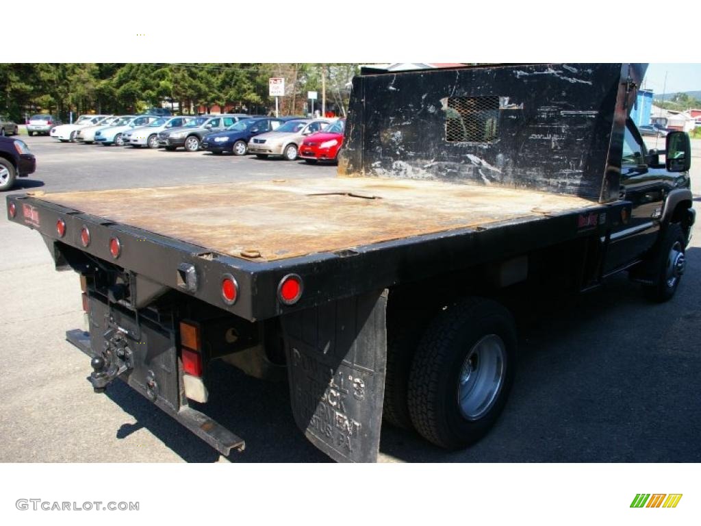 2006 Silverado 3500 LS Regular Cab 4x4 Chassis - Black / Medium Gray photo #14