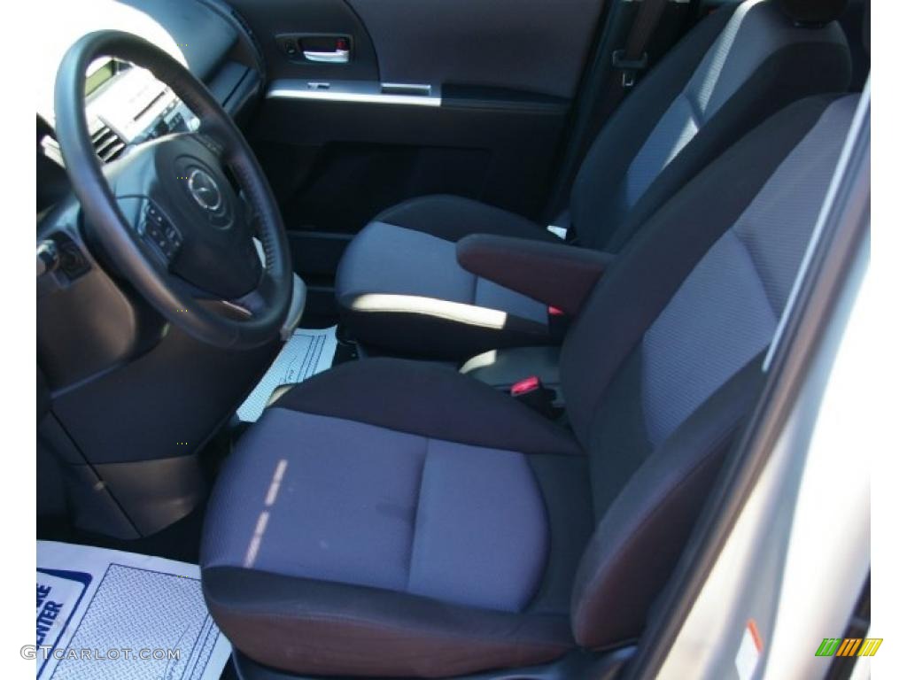 2007 MAZDA5 Sport - True Silver Metallic / Black photo #3