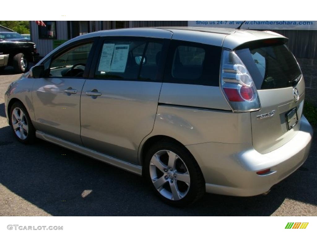 2007 MAZDA5 Sport - True Silver Metallic / Black photo #11
