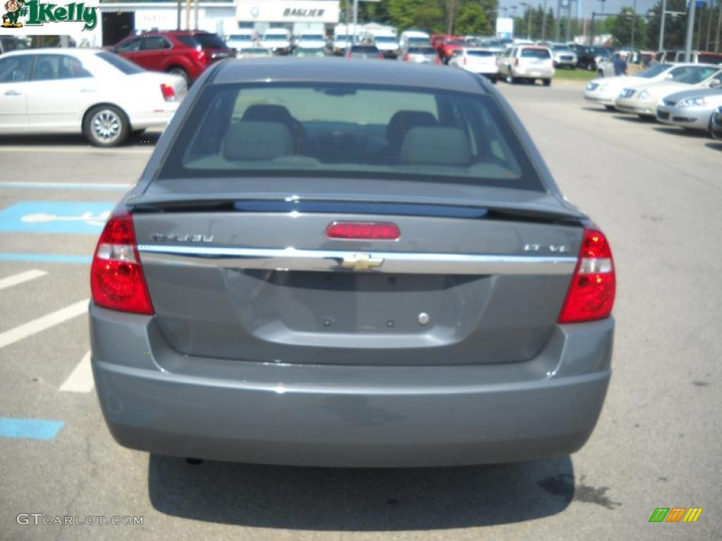 2007 Malibu LT Sedan - Dark Gray Metallic / Ebony Black photo #4
