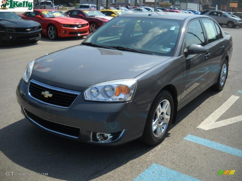 2007 Malibu LT Sedan - Dark Gray Metallic / Ebony Black photo #14