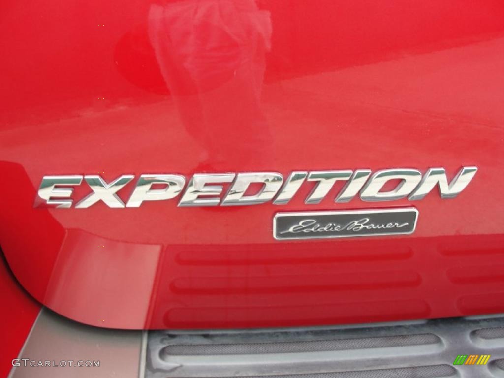 2003 Expedition Eddie Bauer - Laser Red Tinted Metallic / Medium Parchment photo #20