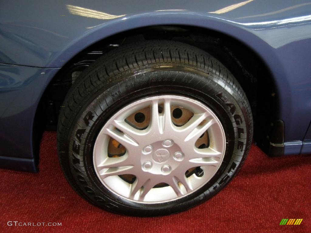 2002 Galant ES - Chrome Blue Pearl / Gray photo #3