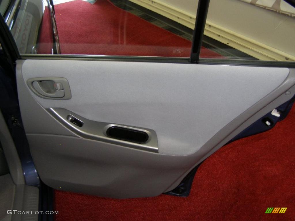 2002 Galant ES - Chrome Blue Pearl / Gray photo #23
