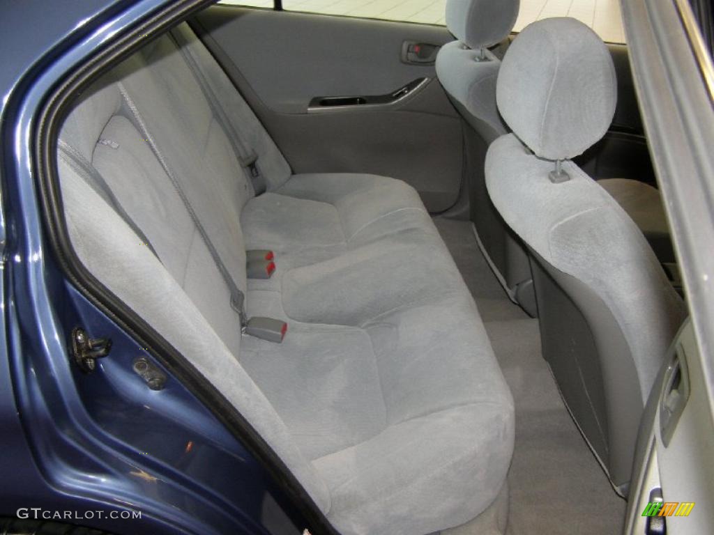 2002 Galant ES - Chrome Blue Pearl / Gray photo #24
