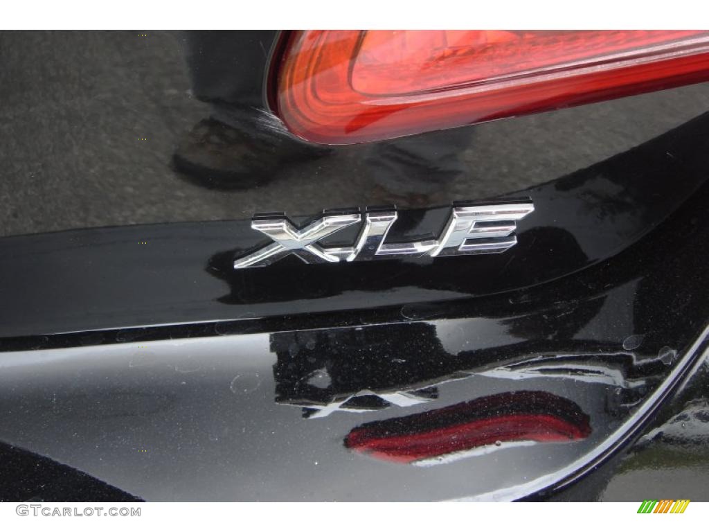 2007 Camry XLE - Black / Bisque photo #7