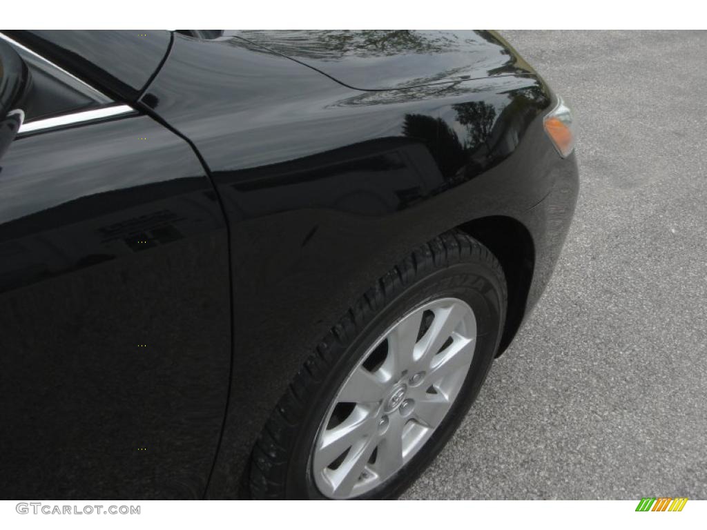 2007 Camry XLE - Black / Bisque photo #11