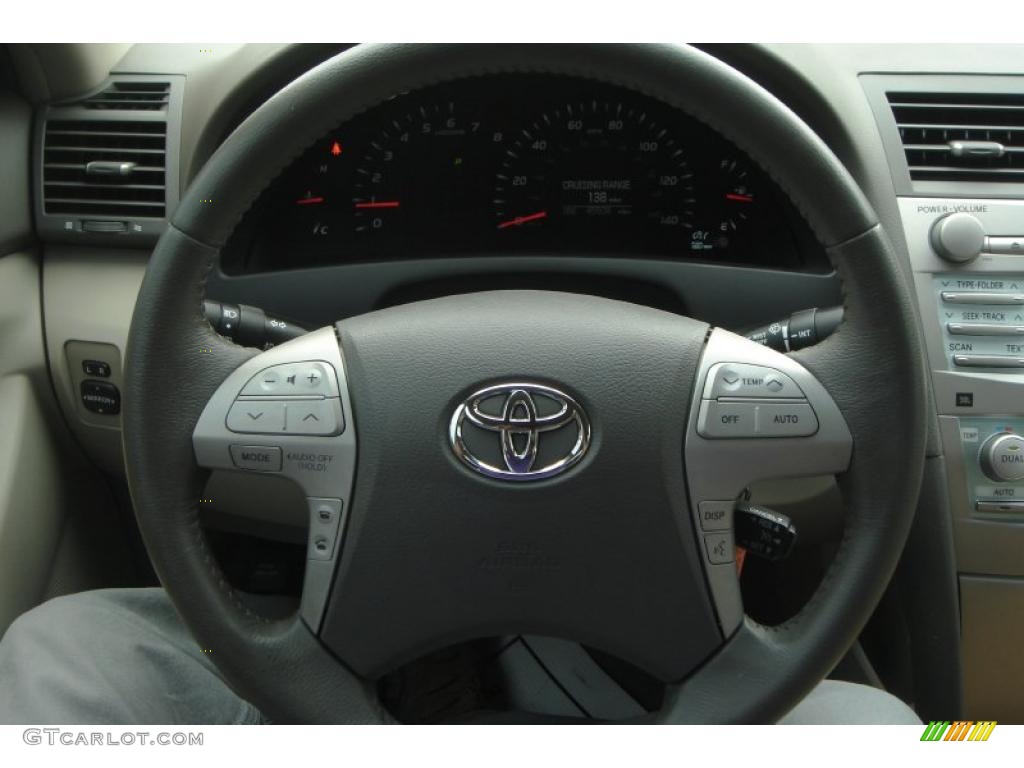 2007 Camry XLE - Black / Bisque photo #27