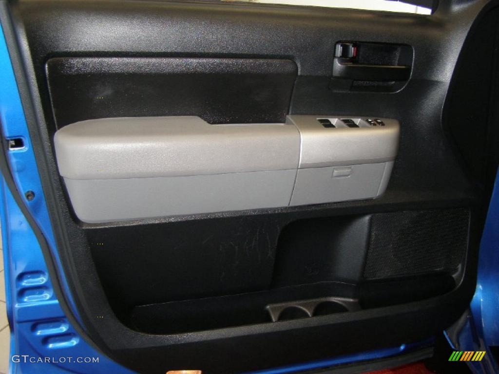 2007 Tundra SR5 TRD Double Cab 4x4 - Blue Streak Metallic / Graphite Gray photo #12