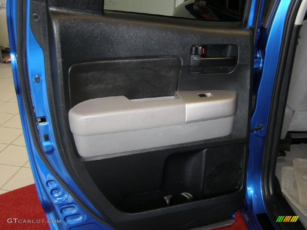 2007 Tundra SR5 TRD Double Cab 4x4 - Blue Streak Metallic / Graphite Gray photo #21