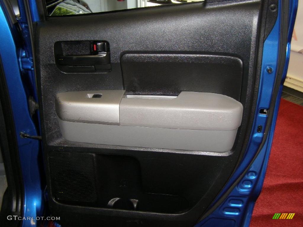 2007 Tundra SR5 TRD Double Cab 4x4 - Blue Streak Metallic / Graphite Gray photo #24