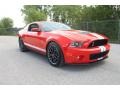 2011 Race Red Ford Mustang Shelby GT500 SVT Performance Package Coupe  photo #1