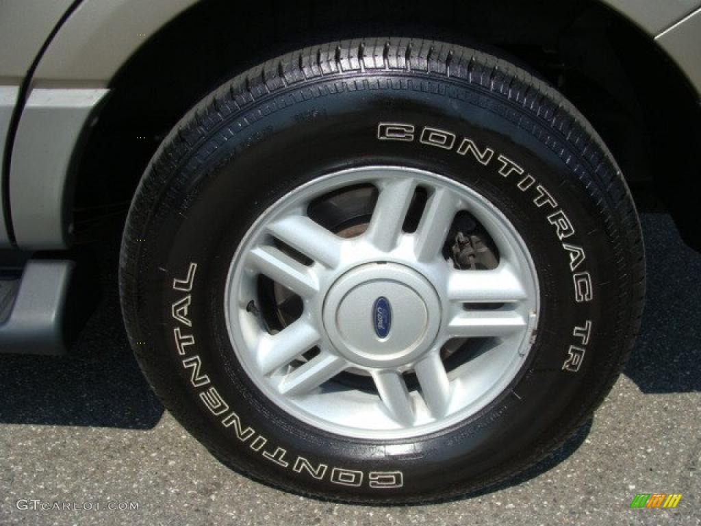 2003 Expedition XLT 4x4 - Arizona Beige Metallic / Medium Parchment photo #14