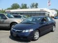 2010 Royal Blue Pearl Honda Civic LX Sedan  photo #1