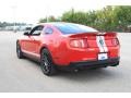 2011 Race Red Ford Mustang Shelby GT500 SVT Performance Package Coupe  photo #12