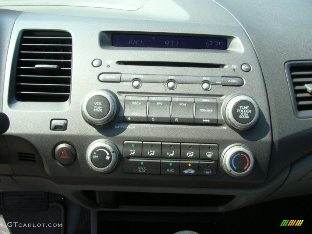 2010 Civic LX Sedan - Royal Blue Pearl / Gray photo #11