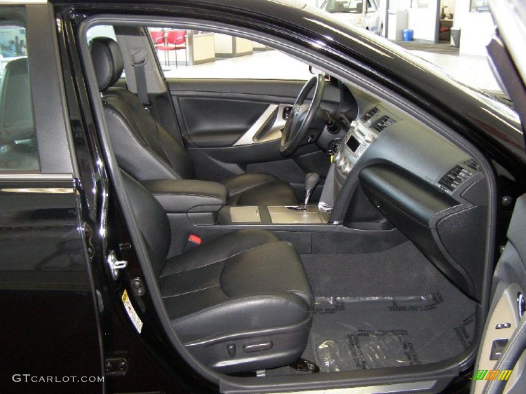 2010 Camry SE V6 - Black / Dark Charcoal photo #30