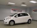 2009 Polar White Toyota Yaris 5 Door Liftback  photo #3