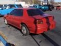 1997 Bright Red Pontiac Grand Am SE Sedan  photo #4