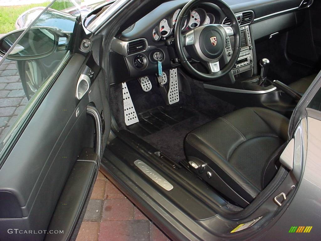 2006 911 Carrera S Coupe - Meteor Grey Metallic / Black photo #8