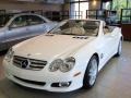 2008 Alabaster White Mercedes-Benz SL 550 Roadster  photo #1