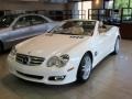 2008 Alabaster White Mercedes-Benz SL 550 Roadster  photo #2